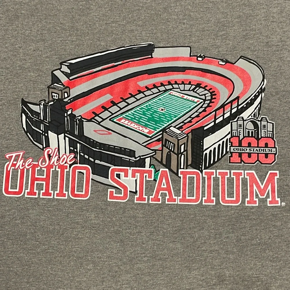 Ohio State Stadium OSU 100th Anniversary Shirt - Picture 2 of 7